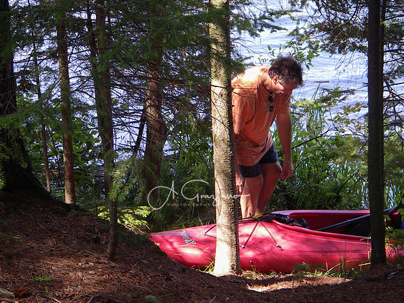 Kayaking Adirondacks 2007