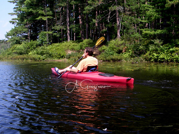 Kayaking Adirondacks 2007