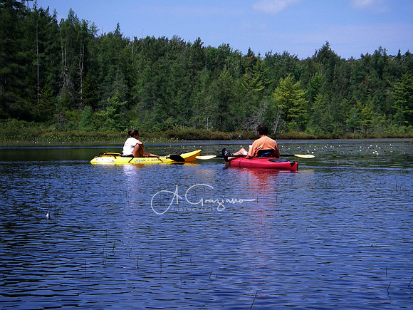 Kayaking Adirondacks 2007