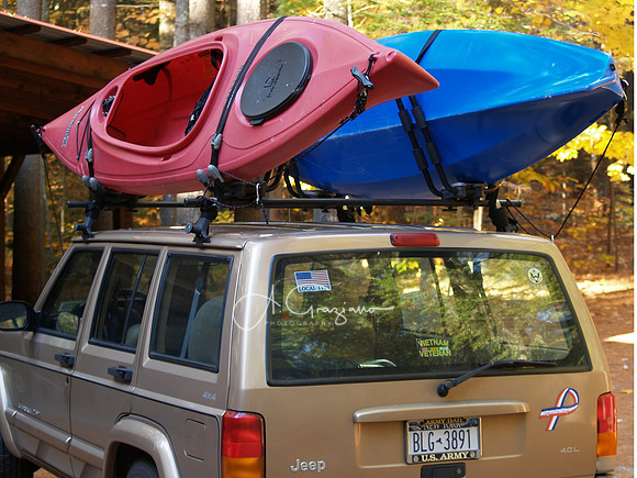 Kayaking Adirondacks 2007