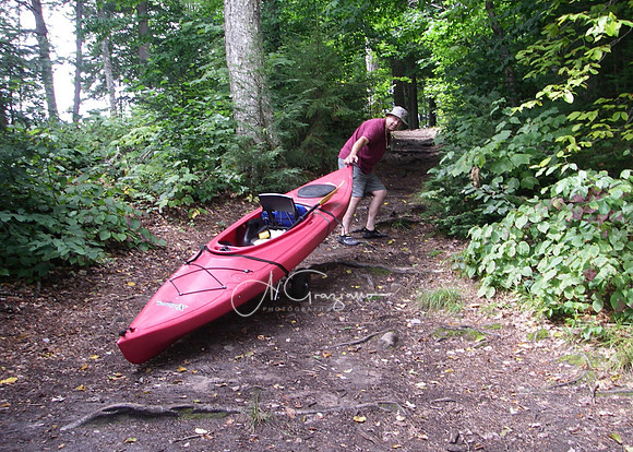 Kayaking Adirondacks 2009