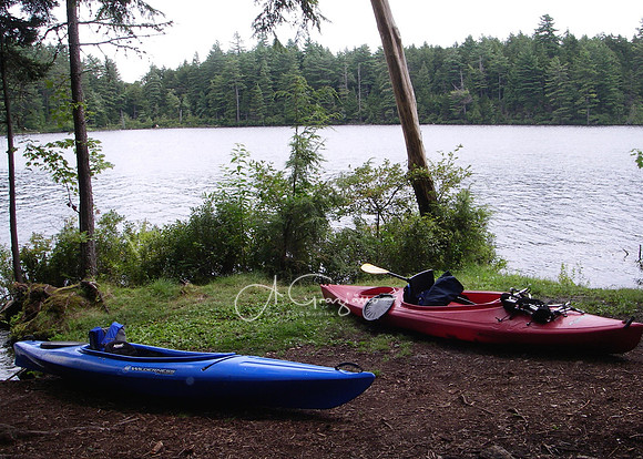 Kayaking Adirondacks 2009