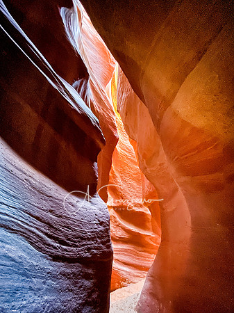 In the Slot - Upper Slot Canyon
